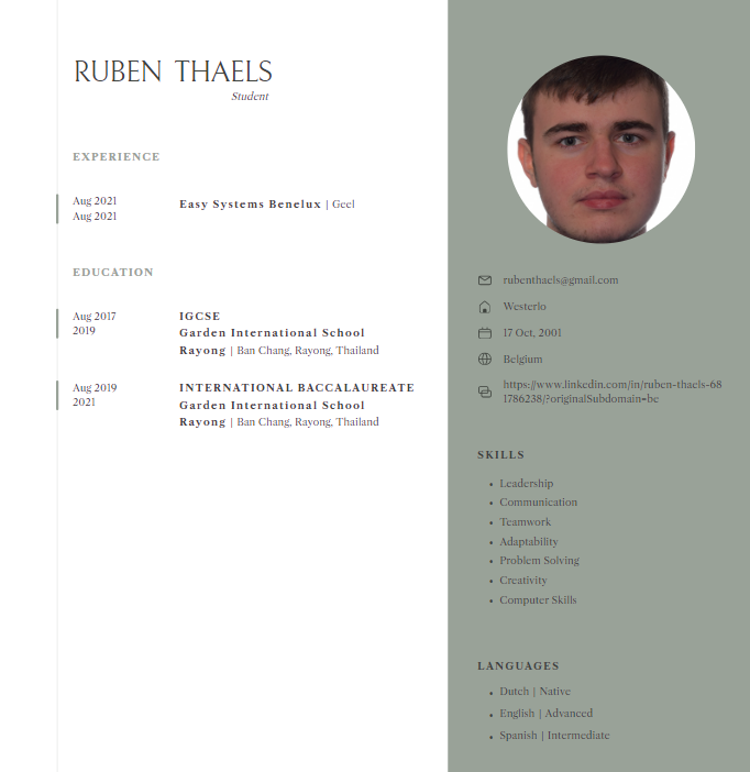 My CV